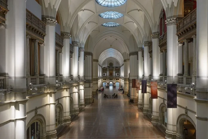 The Great Hall in the Nordic Museum on Djurgården in Stockholm. Photo: Arild Vågen (CC BY-SA 3.0)