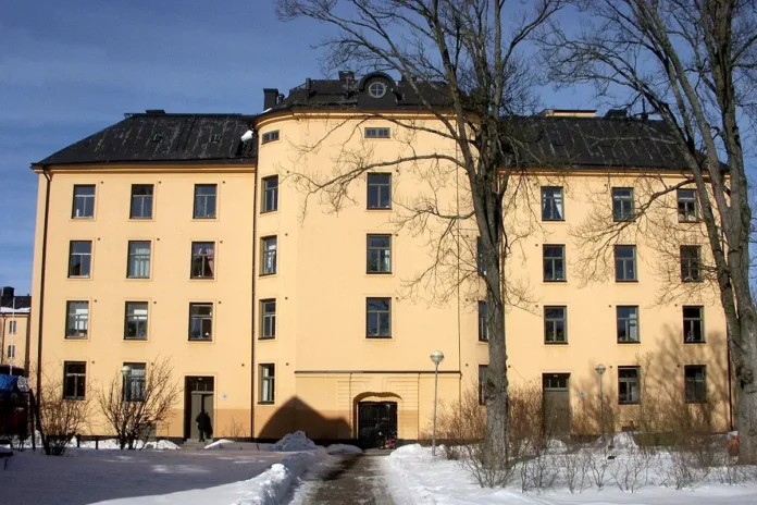 Långholmens spinnhus was a women's prison in Stockholm, established in 1649, where incarcerated women were forced to spin thread. Photo: Holger.Ellgaard (CC BY-SA 3.0)