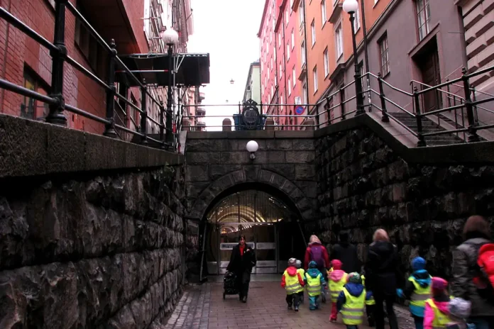 The entrance to the Brunkeberg Tunnel, from David Bagares Street. Photo: Егор Журавлёв (CC BY-SA 2.0)