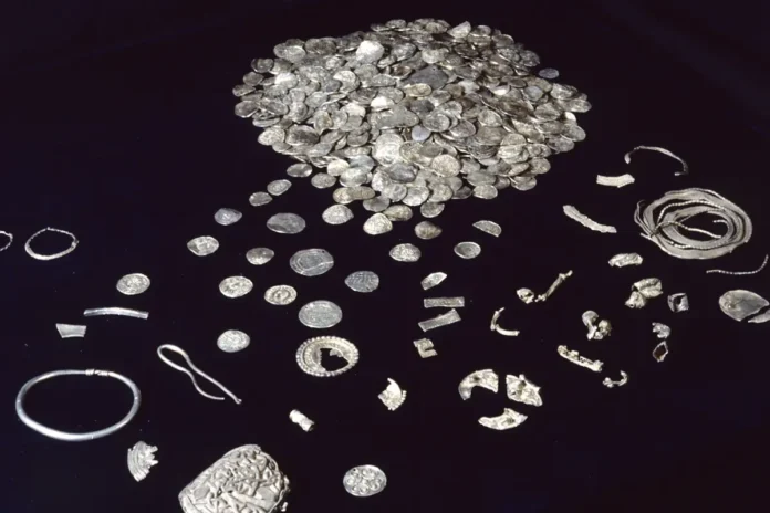 Everlövsskatten (the Everlöv Hoard), was a significant Viking Age silver find. Photo: © Historiska museet vid Lunds universitet