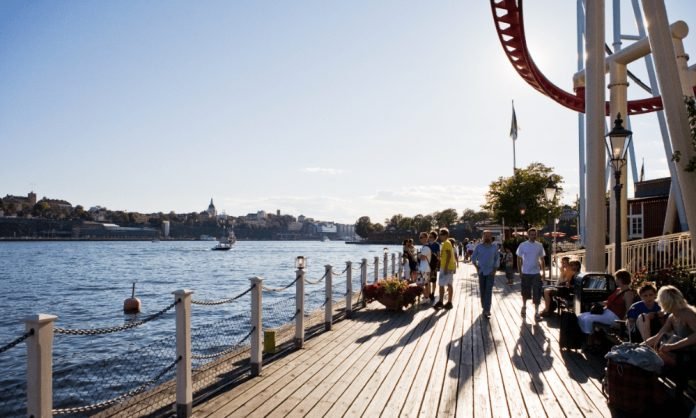 Gröna Lund in Stockholm in the afternoon. Photo: Gröna Lund/Parks and Resorts