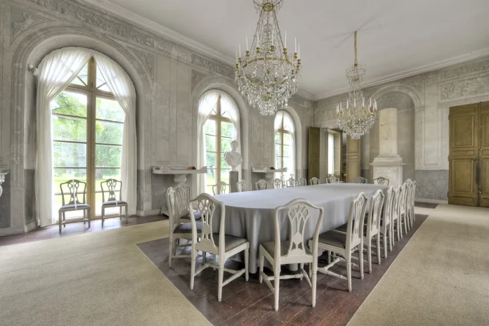 Matsalen (Dining Room) at Gustav III's Pavilion in Haga. Photo: Gomer Swahn © Kungl. Hovstaterna