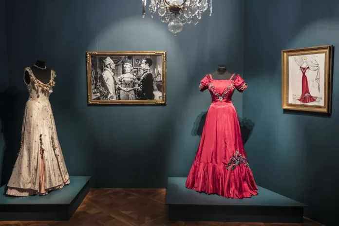 Installation image from the exhibition 'Bergman on Fashion'. Costumes from the movie 'Smiles of a Summer Night', 1955. Photo: Jens Mohr/Hallwylska