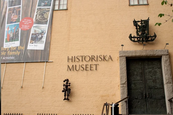 Stockholm History Museum, view from Narvavägen. Photo: Szilas in Statens historiska museum (Public domain)