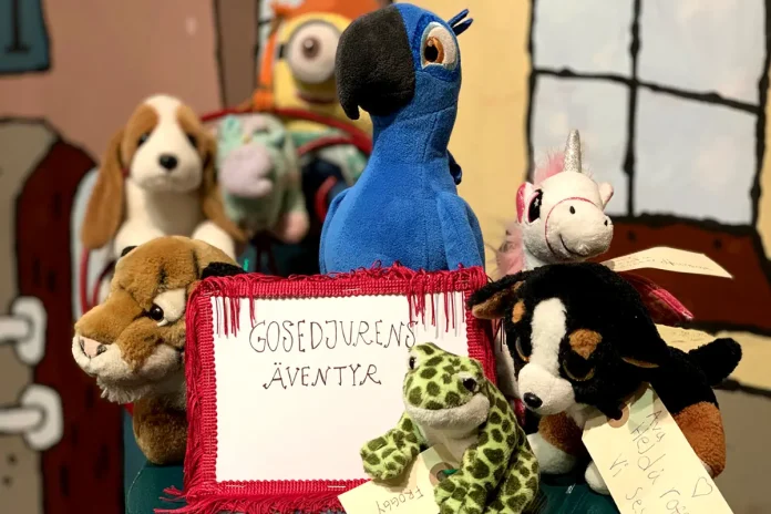 Stuffed animals at Junibacken on Djurgården in Stockholm. Photo: © Junibacken