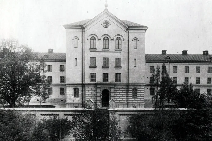 Långholm Central Prison, 1896. Photo: Stockholms stadsmuseum (Public domain)