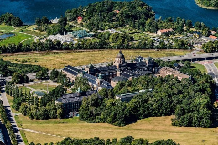 Aerial view of the Swedish Museum of Natural History in Stockholm. Photo: L.G.foto (CC BY-SA 4.0)