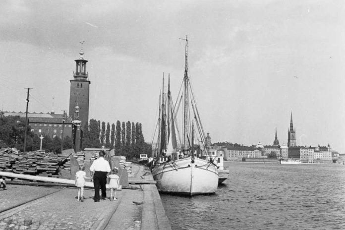 Norr Mälarstrand in Stockholm in 1940.