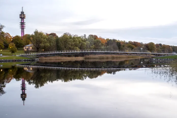 Folke Bernadotte's Bridge at Rosendal. Photo: Jonas Borg, © Kungl. Hovstaterna