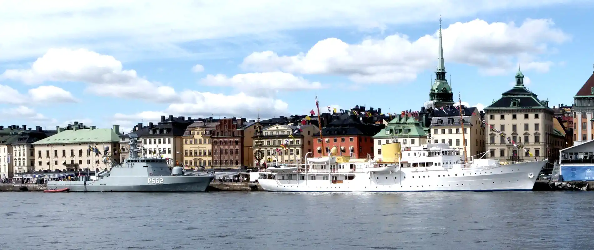 Skeppsbron in central Stockholm.