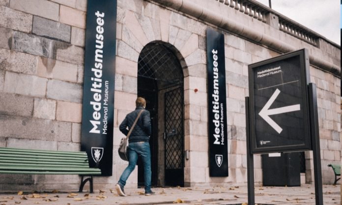 Stockholm Medieval Museum, entrance. Photo by Stadsmuseet. (CC BY-SA 4.0)