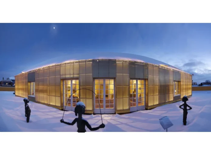 The Roof Terrace at Sven-Harry's Art Museum in Vasastan, Stockholm. Photo: © Sven-Harrys Konstmuseum