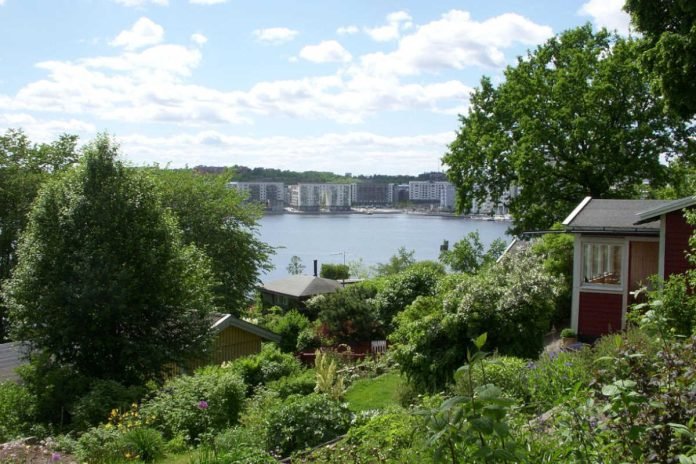 Tantolunden's allotment gardens, Södermalm, Stockholm. Photo: Holger.Ellgaard (CC BY-SA 3.0)