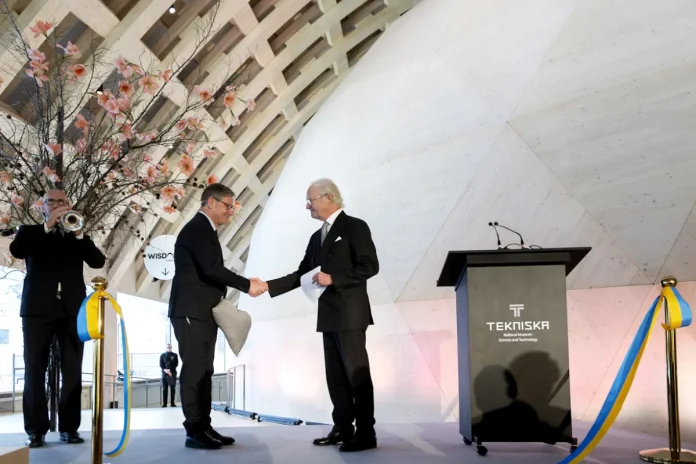 The King participates in the inauguration of Wisdome Stockholm at the National Museum of Science and Technology. Photo: Anna Gerdén, © Tekniska museet