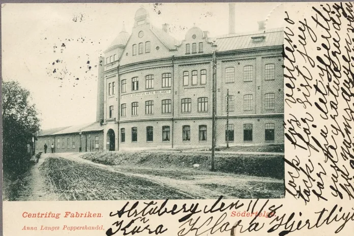 Tom Tits Experiment is housed in the old centrifuge factory. Photo: Järnvägsmuseet (Public Domain)