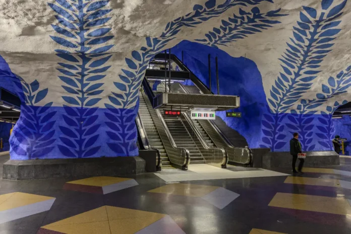 T-Centralen metro station, Stockholm. Photo: Arild Vågen (CC BY-SA 4.0)