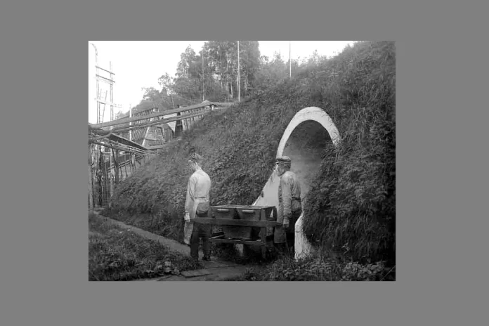 Alfred Nobel's operations in Vinterviken, Stockholm, in 1900. Photo: Public domain.